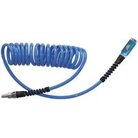 [NEUWERTIG] B-Ware Ewo Spiralschlauchset Schlauch Druckluft Blau Polyurethan 6m Dn74 10mm 65mm von EWO