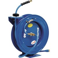 Schlauchaufroller BluBird f.Luft u.Wasser L.20m Geh.Metall Ausgang dn 7,2 - E48360 - EWO von EWO