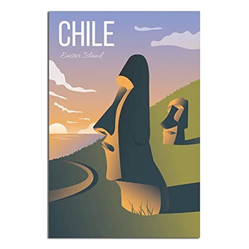 Chile Vintage Reiseposter Leinwand Kunst Poster Geschenk Wanddekoration Malerei Poster Dekorative Poster Chile Vintage Reiseposter Leinwand Kunst Poster Geschenk Wanddekoration Malerei Poster Dekorative Poster von EWPLOREWASP