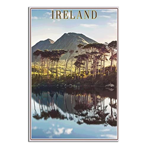 Irland Vintage Reiseposter Leinwand Kunst Poster Geschenk Wanddekoration Malerei Poster Dekorative Poster von EWPLOREWASP
