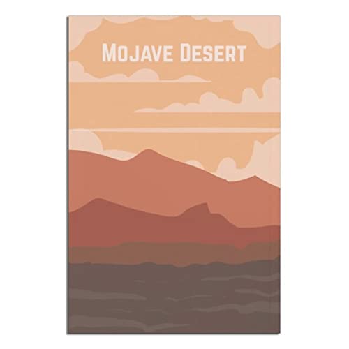 Vintage Reiseposter Mojave Wüste Leinwand Kunst Poster Geschenk Wanddekoration Gemälde Poster Dekorative Poster von EWPLOREWASP