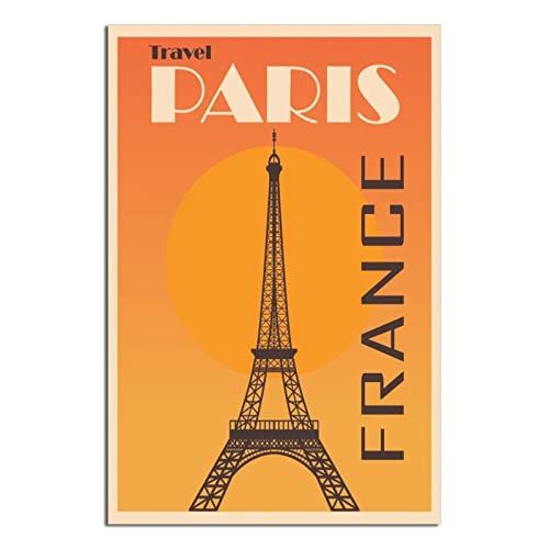 Vintage Reiseposter Paris Leinwand Kunst Poster Geschenk Wanddekoration Malerei Poster Dekorative Poster Vintage Reiseposter Paris Leinwand Kunst Poster Geschenk Wanddekoration Malerei Poster Dekorative Poster von EWPLOREWASP