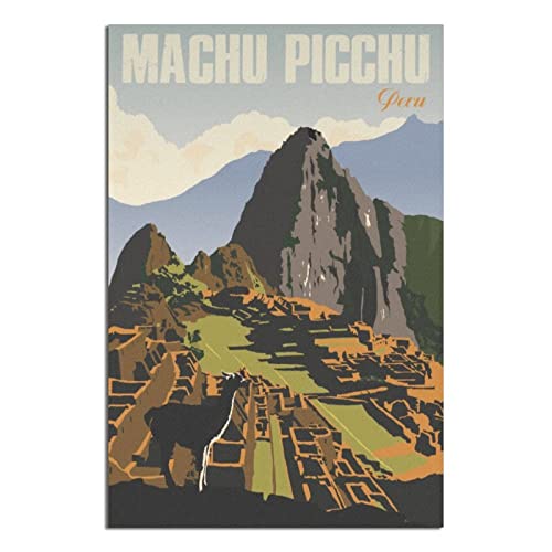 Vintage Reiseposter Peru Machu Picchu Leinwand Kunst Poster Geschenk Wanddekoration Malerei Poster Dekorative Poster Vintage Reiseposter Peru Machu Picchu Leinwand Kunst Poster Geschenk Wanddekoration Malerei Poster Dekorative Poster von EWPLOREWASP