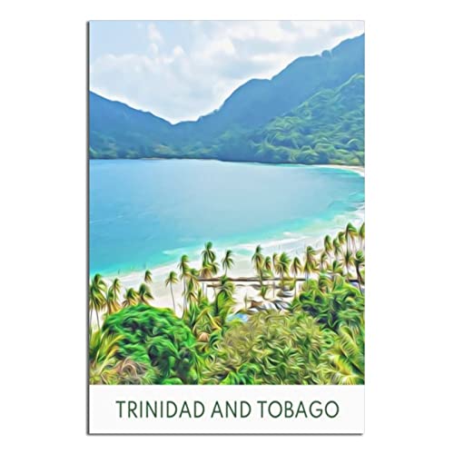Vintage-Reiseposter Trinidad und Tobago Karibik Leinwand Kunst Poster Geschenk Wanddekoration Malerei Poster Dekorative Poster Vintage-Reiseposter Trinidad und Tobago Karibik Leinwand Kunst Poster Geschenk Wanddekoration Malerei Poster Dekorative Poster von EWPLOREWASP