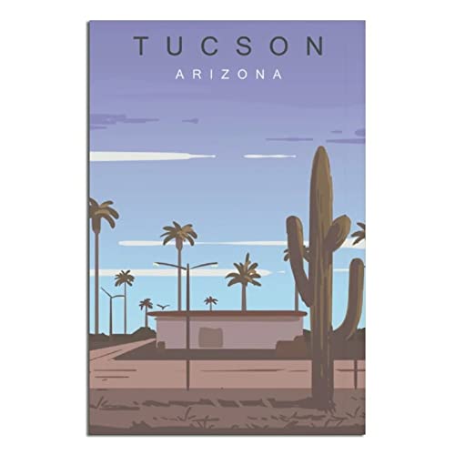 Vintage Reiseposter Tucson Arizona Leinwandkunst Poster Geschenk Wanddekoration Gemälde Poster Dekorative Poster Vintage Reiseposter Tucson Arizona Leinwandkunst Poster Geschenk Wanddekoration Gemälde Poster Dekorative Poster von EWPLOREWASP