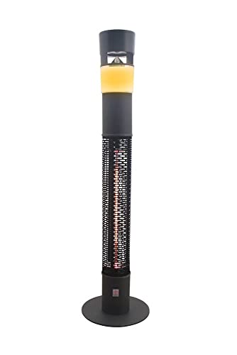 Außenstrahler 1500w + lautsprecher + led-licht - patio music von EWT