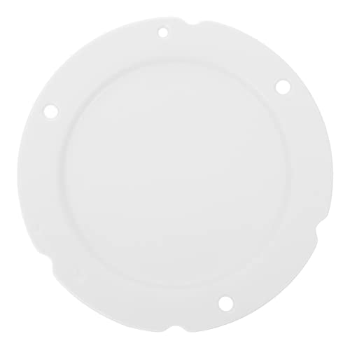 EWTGFJ Salatteller, Käse-Kuchenteller, Keramik, Steakschale, Toastbrot-Tablett, Salatschale, Snackschale, Fleischtablett, Garniertablett, unregelmäßiges Weiß (Farbe: Weiß) von EWTGFJ