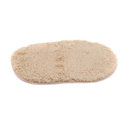 EWUHYFP 2 STÜCKE Saugfähigen Weichen Badematte Memory Teppich Teppiche Toilette Badewanne Zimmer Wohnzimmer Tür Treppe Badezimmer Fuß Fußmatten(Beige) von EWUHYFP