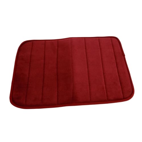 EWUHYFP Super saugfähige Bodenmatte, super Badematte, rutschfeste Badezimmer-Bodenmatte aus Korallensamt, Fußmatte, Memory Foam-Badematte(Coffee) von EWUHYFP