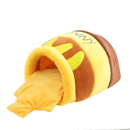 Cute Cat Nest Dog Nest Cute Bed Cat Nest Honey Can, Suitable for Small Feline Animals Large von EWUYKMC