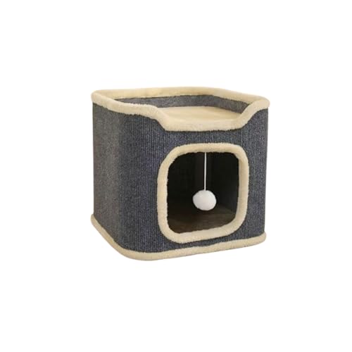 Fun Tree Hole Cat Villa Cat Scratch Board Multi Functional Cat Nest Scratch Column Sisal Bucket Scratch Column - First Floor Fun Tree Hole Cat Villa Cat Scratch Board Multi Functional Cat Nest Scratch Column Sisal Bucket Scratch Column - First Floor von EWUYKMC