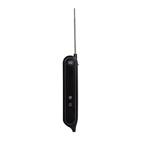 Grillthermometer | Fleischthermometer mit klappbarer Nadel | kabelloses digitales Küchenthermometer | EUROXANTY Küchenzubehör | 10 cm von EX
