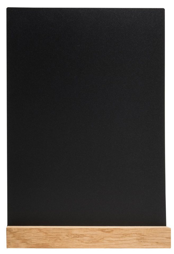 EXACOMPTA Aufbewahrungsbox 10x Tischtafel A4 in Schieferoptik 210x52x297 mm - Schwarz - 84240D, Tischständer von EXACOMPTA