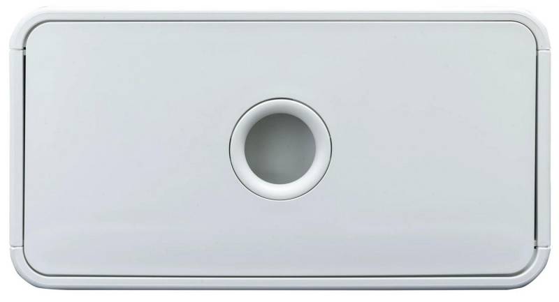 EXACOMPTA Aufbewahrungsbox 3x Ablagemodul Tiny Box, 1 Schublade, AutentiK - Weiß - 315413D, Boxen stappelbar von EXACOMPTA