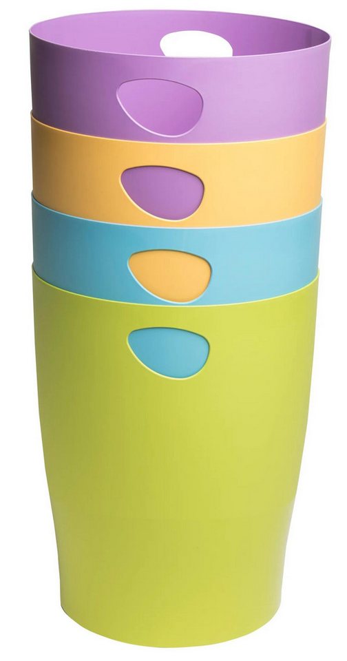 EXACOMPTA Aufbewahrungsbox 8x Papierkorb Ecobin, Kollektion Pop N'Co - Farben sortiert - 453909D, Papierkorb EXACOMPTA Aufbewahrungsbox 8x Papierkorb Ecobin, Kollektion Pop N'Co - Farben sortiert - 453909D, Papierkorb von EXACOMPTA