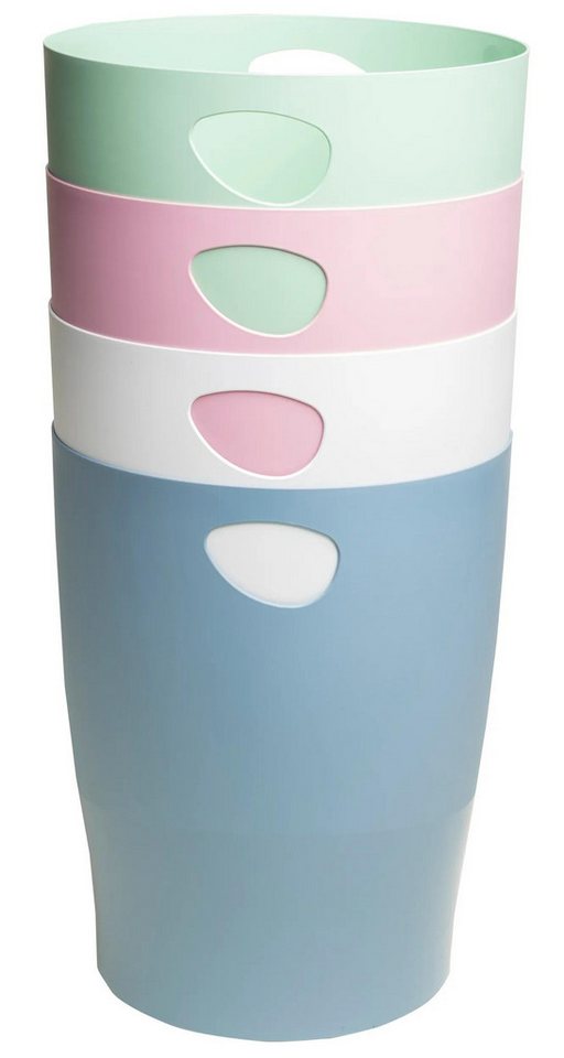EXACOMPTA Aufbewahrungsbox 8x Papierkorb Ecobin AutentiK - Farben sortiert - 453303D, Papierkorb EXACOMPTA Aufbewahrungsbox 8x Papierkorb Ecobin AutentiK - Farben sortiert - 453303D, Papierkorb von EXACOMPTA