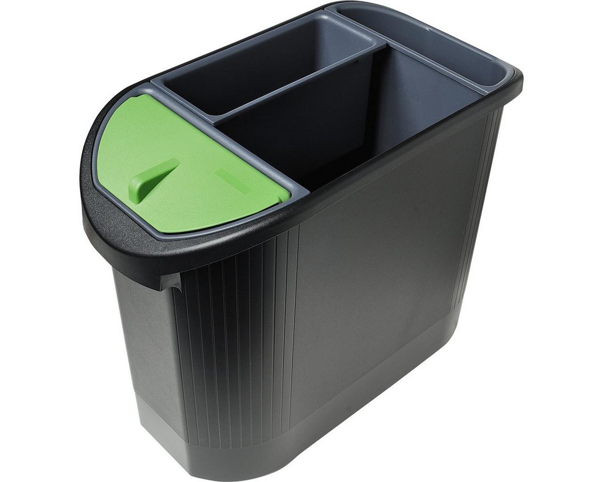 EXACOMPTA Papierkorb 42614D EXACOMPTA Papierkorb TOPLINE, 26 Liter, schwarz/anthrazit EXACOMPTA Papierkorb 42614D EXACOMPTA Papierkorb TOPLINE, 26 Liter, schwarz/anthrazit von EXACOMPTA