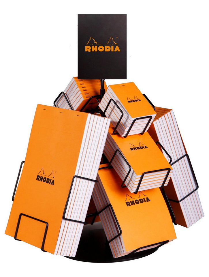 Rhodia Poster Leeres Metalldisplay 1934, Drehständer 45x36x56,5 cm 223000C, Rhodia, Blöcke, Hefte und Notizbücher Rhodia Poster Leeres Metalldisplay 1934, Drehständer 45x36x56,5 cm 223000C, Rhodia, Blöcke, Hefte und Notizbücher von Rhodia