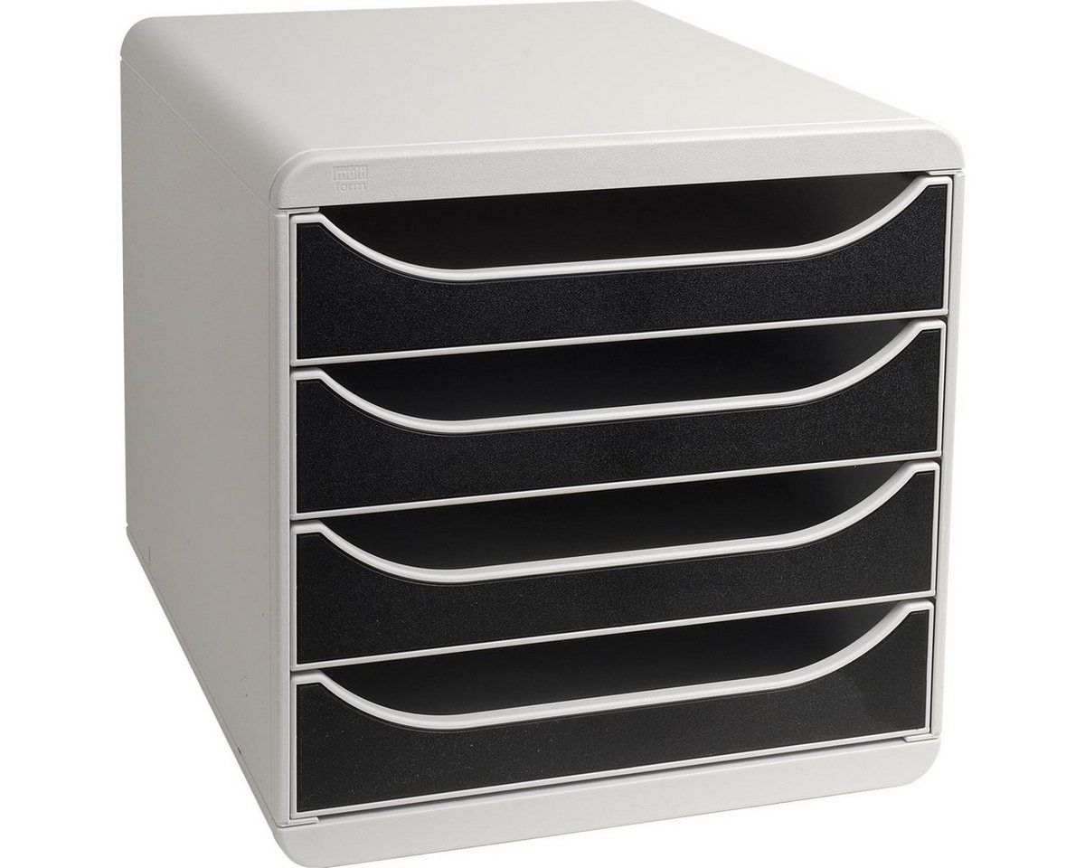 EXACOMPTA Schubladenbox EXACOMPTA Schubladenbox BIG-BOX, 4 Schbe, lichtgrau EXACOMPTA Schubladenbox EXACOMPTA Schubladenbox BIG-BOX, 4 Schbe, lichtgrau von EXACOMPTA