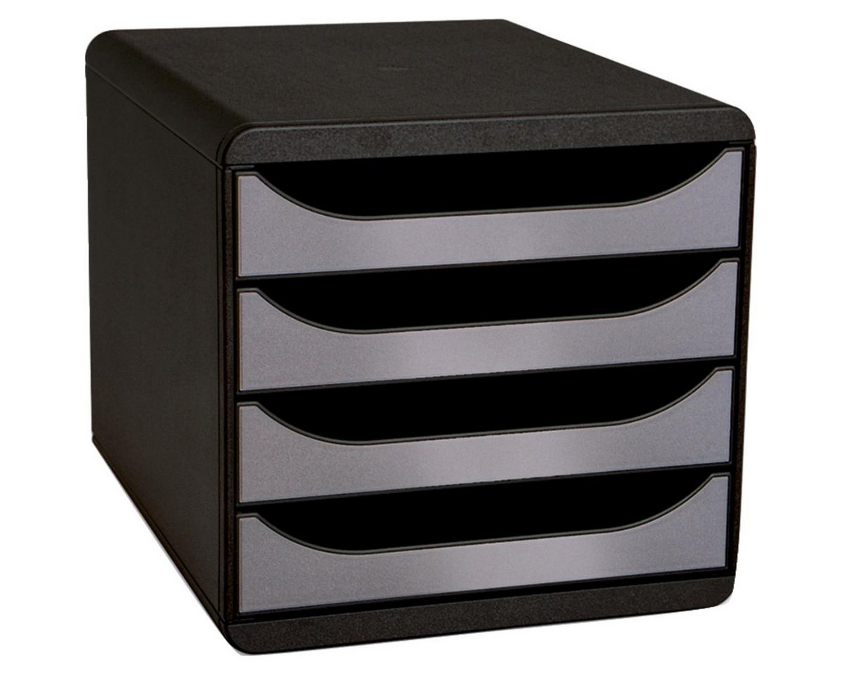 EXACOMPTA Schubladenbox EXACOMPTA Schubladenbox BIG-BOX, 4 Schbe, silber EXACOMPTA Schubladenbox EXACOMPTA Schubladenbox BIG-BOX, 4 Schbe, silber von EXACOMPTA