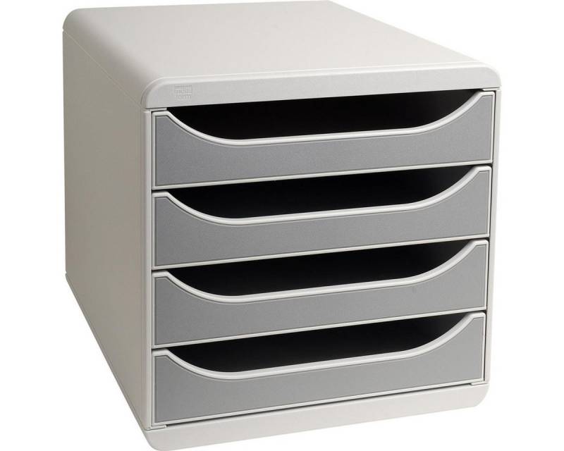 EXACOMPTA Schubladenbox EXACOMPTA Schubladenbox BIG-BOX, 4 Schübe, lichtgrau EXACOMPTA Schubladenbox EXACOMPTA Schubladenbox BIG-BOX, 4 Schübe, lichtgrau von EXACOMPTA