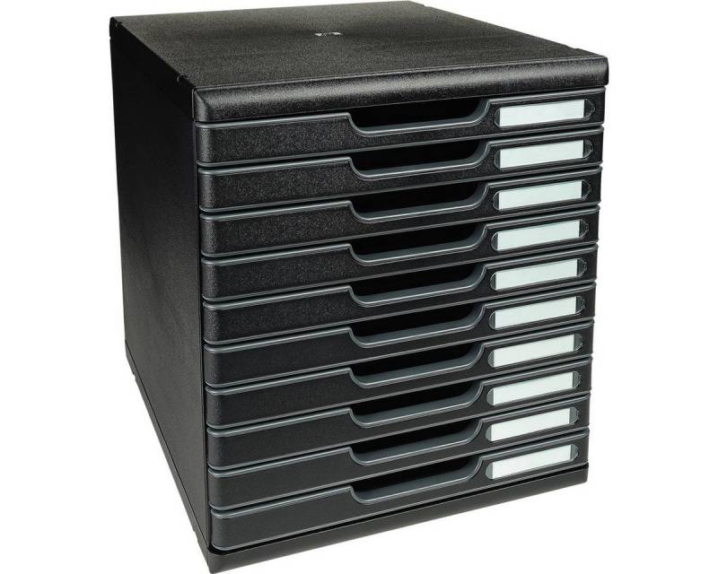 EXACOMPTA Schubladenbox EXACOMPTA Schubladenbox MODULO A4, 10 Schübe, schwarz EXACOMPTA Schubladenbox EXACOMPTA Schubladenbox MODULO A4, 10 Schübe, schwarz von EXACOMPTA