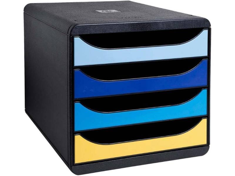 EXACOMPTA Schubladenbox Exacompta Schubladenbox ' BEE BLUE Big Box' mit 4 von EXACOMPTA