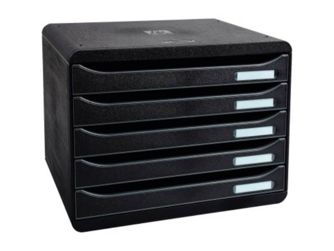 EXACOMPTA Schubladenbox Exacompta Schubladenbox BIG-BOX PLUS 308714D quer 5Schübe schwarz von EXACOMPTA