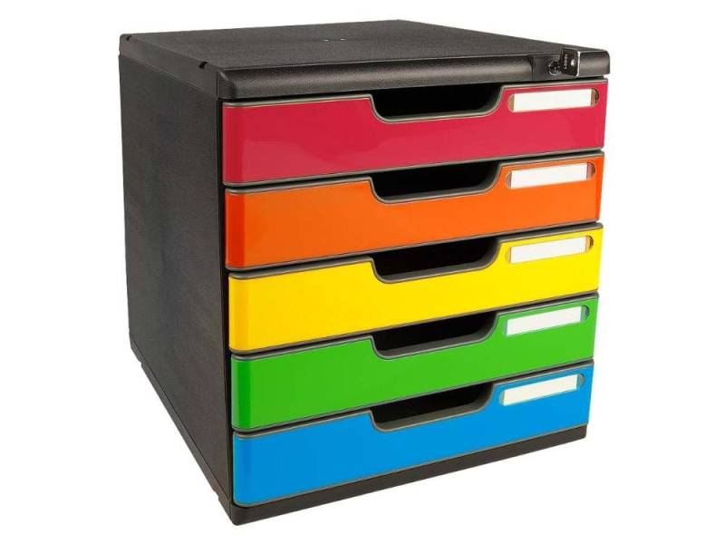 EXACOMPTA Schubladenbox Exacompta Schubladenbox 'Modulo' verschließbar, mi von EXACOMPTA