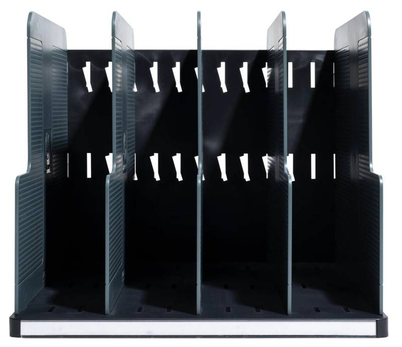 EXACOMPTA Schubladenbox MODULOTOP vertikaler Sorter + 5 Trennplatten Office Lichtgrau 390740D, Sortierungsmodul von EXACOMPTA