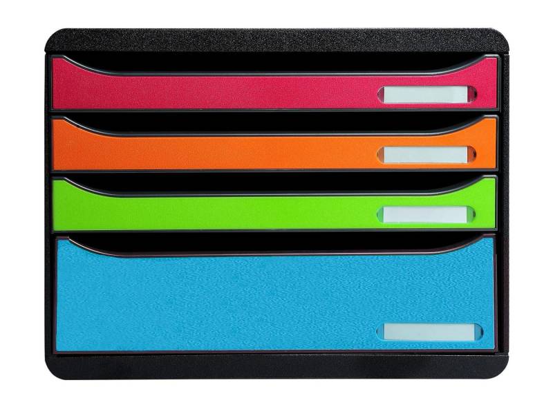 EXACOMPTA Schubladenbox Schubladenbox BigBox Plus Horizon Quer 5 Schubladen Regenbogen 315798D von EXACOMPTA