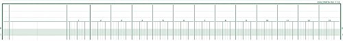 EXACOMPTA Piqure 28x38cm 13 colonnes sur 1 page 31 lignes 80pages von Exacompta