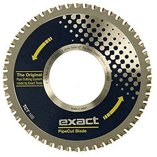 Exact Tool 7010487 TCT 165 6-1/2" Blade for Steel, Copper & Plastics von EXACT TOOL