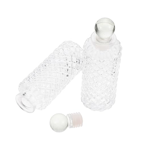 EXAOMBLE 1 Satz Aromatherapie-Flasche Arbeiten Dampf Stecker Mini-diffusor Apotheker Lagercontainer Flakons Zur Freisetzung Von Duftstoffen Duftzerstäuberflaschen Glas 3st von EXAOMBLE