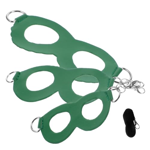 EXAOMBLE 1 Set Brustgurt Für Eidechsen Bartagamen Geckos Zubehör Für Haustiere Reptilien Eidechsen Und Eidechsenleinen Geschirr Verstellbar Kleine Eidechsen Leine Grün von EXAOMBLE
