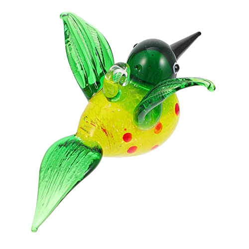 EXAOMBLE 1 Stück Bunte Hummingbird Figur Desktop Dekoration für Zuhause und Büro Stilvolle Ornamente für Romantische Einfache Pflege und Design von EXAOMBLE