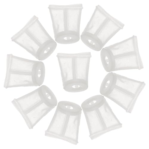 EXAOMBLE 10 Stück Sprühfilter für Farbspritzgeräte Feines Netz Ersatzfilter für Airless Spritzgeräte für Autolackierung und Heiminstallation EXAOMBLE 10 Stück Sprühfilter für Farbspritzgeräte Feines Netz Ersatzfilter für Airless Spritzgeräte für Autolackierung und Heiminstallation von EXAOMBLE