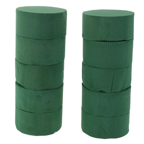 EXAOMBLE 10 Stück Zylindrische Blumendekoration für DIY Blumenarrangements Absorbierender Floristen Schaum für Hochzeiten und Festliche Dekorationen zu Hause EXAOMBLE 10 Stück Zylindrische Blumendekoration für DIY Blumenarrangements Absorbierender Floristen Schaum für Hochzeiten und Festliche Dekorationen zu Hause von EXAOMBLE