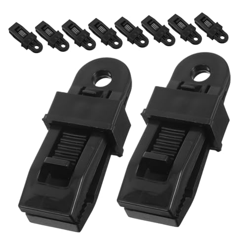 EXAOMBLE 12 Stück Zeltclips Robuste Tarp Klemmen Hochwertigem für Outdoor Aktivitäten und Wiederverwendbar zum von Zelten Planen und Abdeckungen von EXAOMBLE