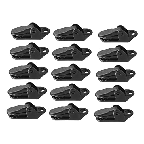 EXAOMBLE 15Stücke Winddichte Zeltclips Robuste Klammern für Outdoor Camping für Zeltplanen Hochzeiten und Wetterfest Tragbar EXAOMBLE 15Stücke Winddichte Zeltclips Robuste Klammern für Outdoor Camping für Zeltplanen Hochzeiten und Wetterfest Tragbar von EXAOMBLE