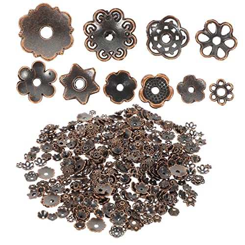 EXAOMBLE 1packung Bead Bracelet Making Kit Alloy Spacer Beads Für Schmuckherstellung Armbänder Halsketten Ohrringe Handgefertigte Bastelperlen Antik-rotkupfer EXAOMBLE 1packung Bead Bracelet Making Kit Alloy Spacer Beads Für Schmuckherstellung Armbänder Halsketten Ohrringe Handgefertigte Bastelperlen Antik-rotkupfer von EXAOMBLE
