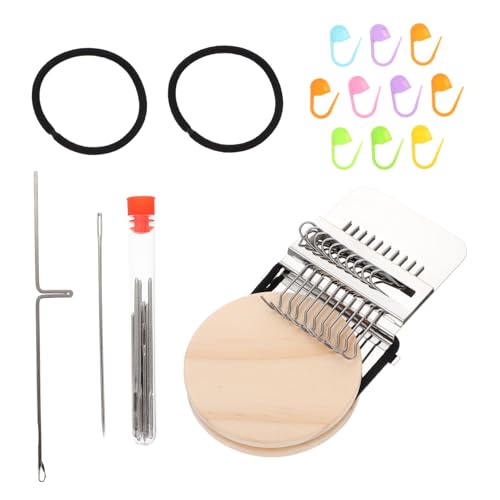 EXAOMBLE 1satz Mini Webstuhl Set Für Handarbeiten Verstellbare Webmaschine Mit Nadeln Und Zubehör Für Stricken Reparatur Von Kleidung Und Gestalten EXAOMBLE 1satz Mini Webstuhl Set Für Handarbeiten Verstellbare Webmaschine Mit Nadeln Und Zubehör Für Stricken Reparatur Von Kleidung Und Gestalten von EXAOMBLE