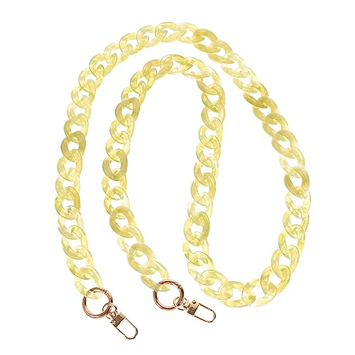 EXAOMBLE 1stück Abnehmbare Acryl Handtaschenkette Dekorative Schultergurt Für Taschen Lang Multifunktionale Tasche Zubehör Für Stilvolle Akzente Und Individuelle Anpassungen von EXAOMBLE