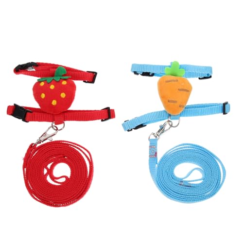 EXAOMBLE 2 Sets Haustierleine Hasengeschirr Kaninchen Weiche Haustier Hasengeschirre Kaninchengeschirr Und Leine Hasenhalsband Hasenleine Hasenartikel Geschirr Für Hasentraining EXAOMBLE 2 Sets Haustierleine Hasengeschirr Kaninchen Weiche Haustier Hasengeschirre Kaninchengeschirr Und Leine Hasenhalsband Hasenleine Hasenartikel Geschirr Für Hasentraining von EXAOMBLE
