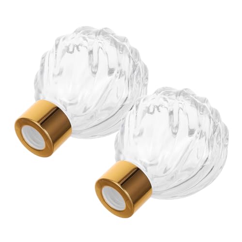 EXAOMBLE 2 Stück 100 Ml Dekorative Schilfrohr-diffusor-Flaschen Mit Verschluss, Klares Glas, Aromatherapie-gläser, Duftölhalter, Spender Für Wohnzimmer Und Schlafzimmer von EXAOMBLE