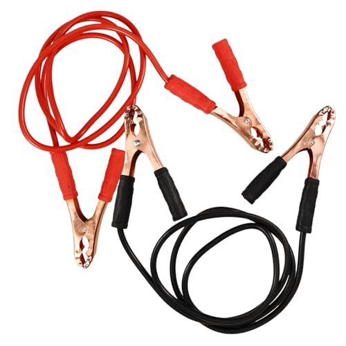 EXAOMBLE 2 Stück Autobatterie Überbrückungskabel mit Krokodilklemmen Hochleistungs Kabel für Auto Langlebig und Sicher für Verschiedene Fahrzeugtypen Geeignet EXAOMBLE 2 Stück Autobatterie Überbrückungskabel mit Krokodilklemmen Hochleistungs Kabel für Auto Langlebig und Sicher für Verschiedene Fahrzeugtypen Geeignet von EXAOMBLE