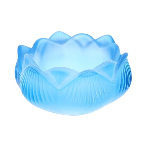EXAOMBLE 2stücke Teiliges Lotus-kerzenhalter Aus Kristallglas Elegante Tischdekoration Für Hochzeiten Und Feste Stilvoller Und Hitzebeständiger Kerzenständer Buntem Design von EXAOMBLE