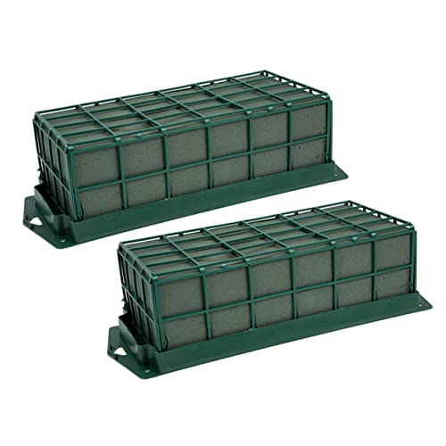 EXAOMBLE 2 Stück Floral Foam Cage Hochwertiger Steckschaum für Blumenarrangements für Hochzeiten Feiertage und Kreative Dekorationen Langlebiges Material Einfach zu Handhaben für EXAOMBLE 2 Stück Floral Foam Cage Hochwertiger Steckschaum für Blumenarrangements für Hochzeiten Feiertage und Kreative Dekorationen Langlebiges Material Einfach zu Handhaben für von EXAOMBLE