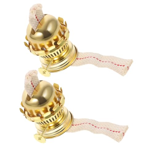 EXAOMBLE 2 Stück Retro Öllampe Docht Lampenbrenner mit Dochten für Vintage Öllampen für Antiker Lampen und Praktische Anwendung EXAOMBLE 2 Stück Retro Öllampe Docht Lampenbrenner mit Dochten für Vintage Öllampen für Antiker Lampen und Praktische Anwendung von EXAOMBLE