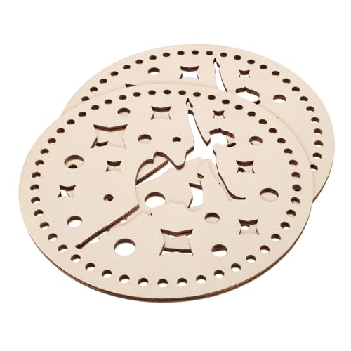 EXAOMBLE 2 Stück Teiliges Rundes Holz Korbboden mit Hohlem Ballettmädchen Stabiler DIY Basiskorb für Häkel und Stricktaschen Vielseitige Dekoration und Handwerkliche Gestaltung EXAOMBLE 2 Stück Teiliges Rundes Holz Korbboden mit Hohlem Ballettmädchen Stabiler DIY Basiskorb für Häkel und Stricktaschen Vielseitige Dekoration und Handwerkliche Gestaltung von EXAOMBLE